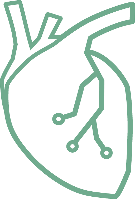 Herz Icon in Grün